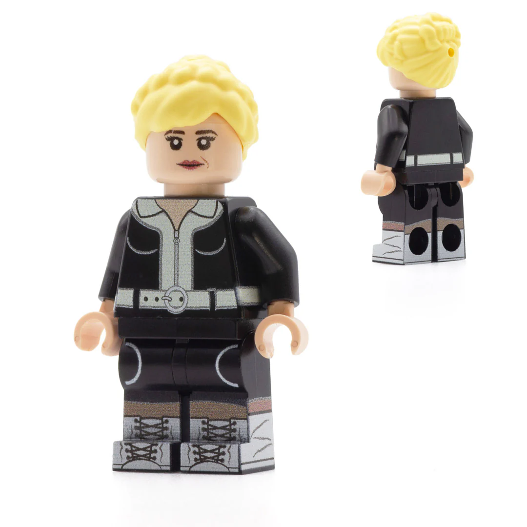 15th Time Lord and Ruby (60s Edition) - Custom Design Minifigure Set - Image 3