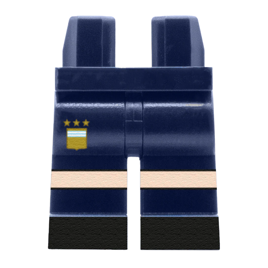 2026 Argentina Football Shorts - Custom Minifigure Legs - Image 3