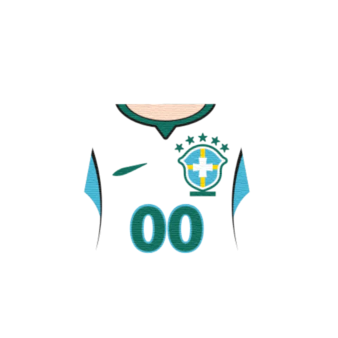 2026 Brazil Football Shirt - Personalised Minifigure Torso - Image 3