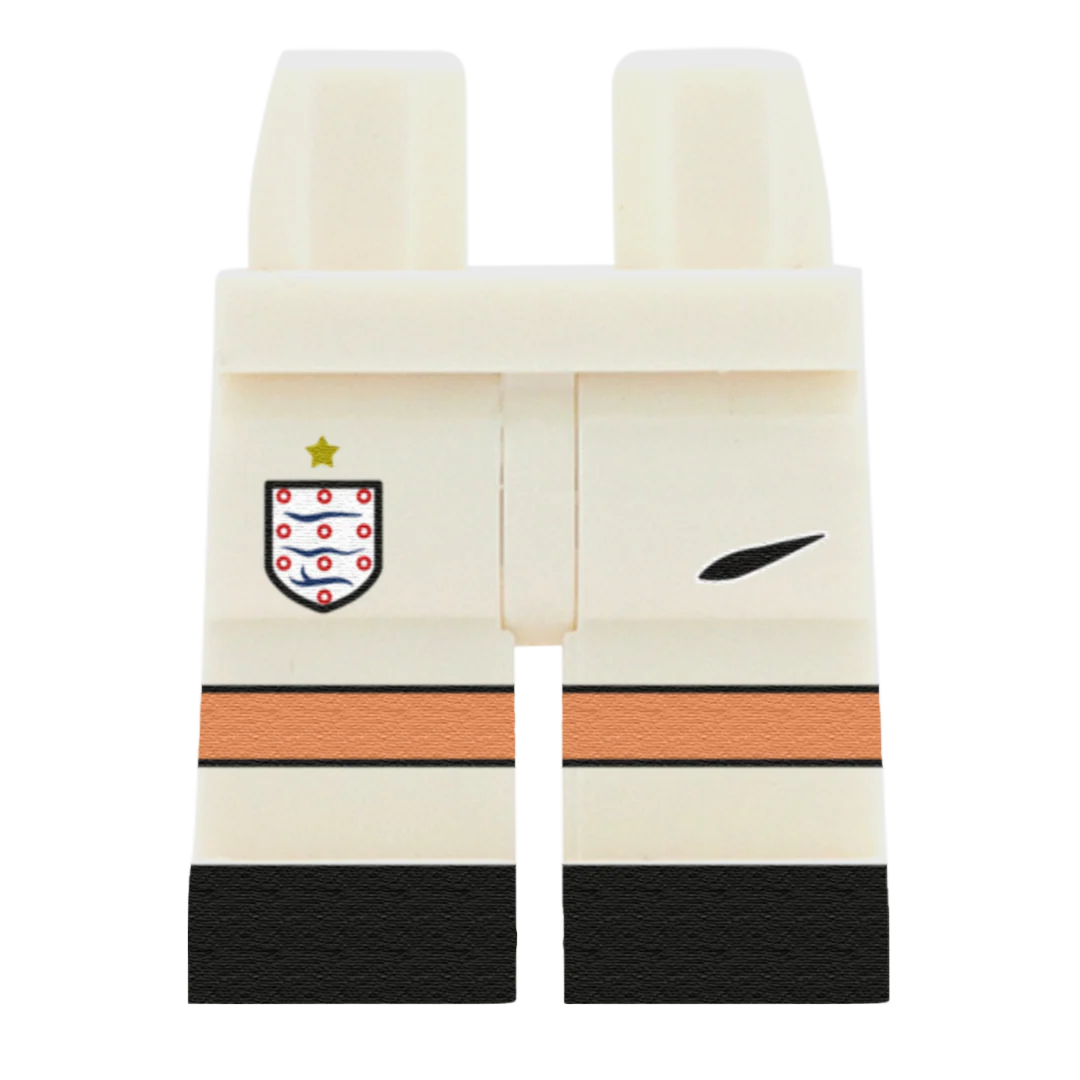 2026 England Football Shorts - Custom Minifigure Legs - Image 5