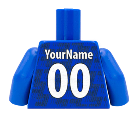 2026 France Football Shirt - Personalised Minifigure Torso - Image 7