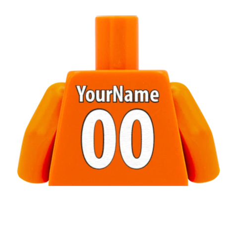 2026 Netherlands Football Shirt - Personalised Minifigure Torso - Image 7