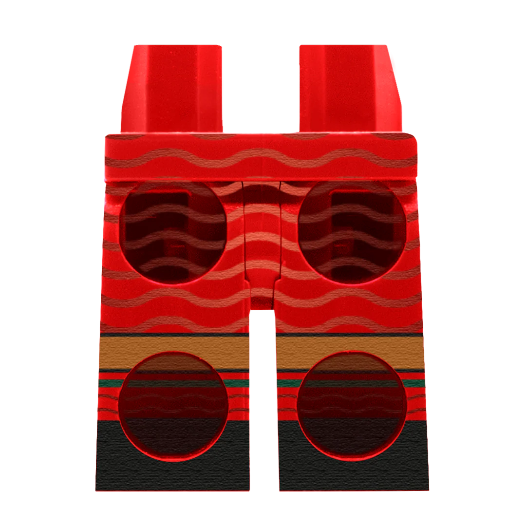 2026 Portugal Football Shorts - Custom Minifigure Legs - Image 8