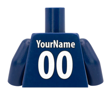 2026 Scotland Football Shirt - Personalised Minifigure Torso - Image 7