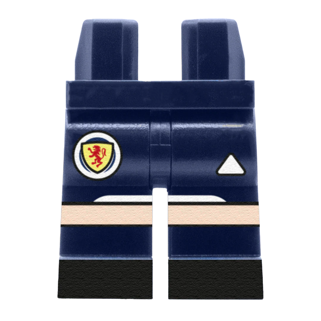 2026 Scotland Football Shorts - Custom Minifigure Legs - Image 3