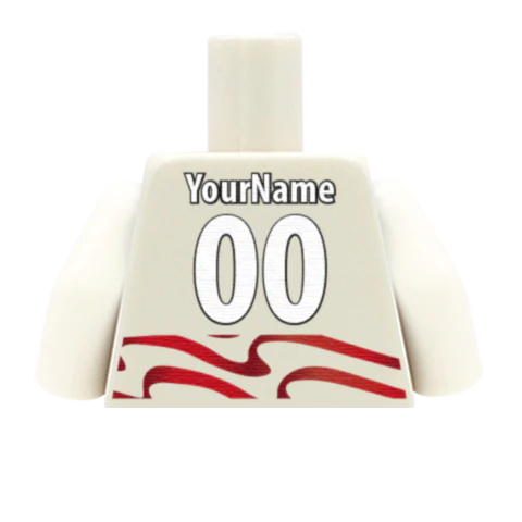 2026 USMNT Football Shirt - Personalised Minifigure Torso - Image 7