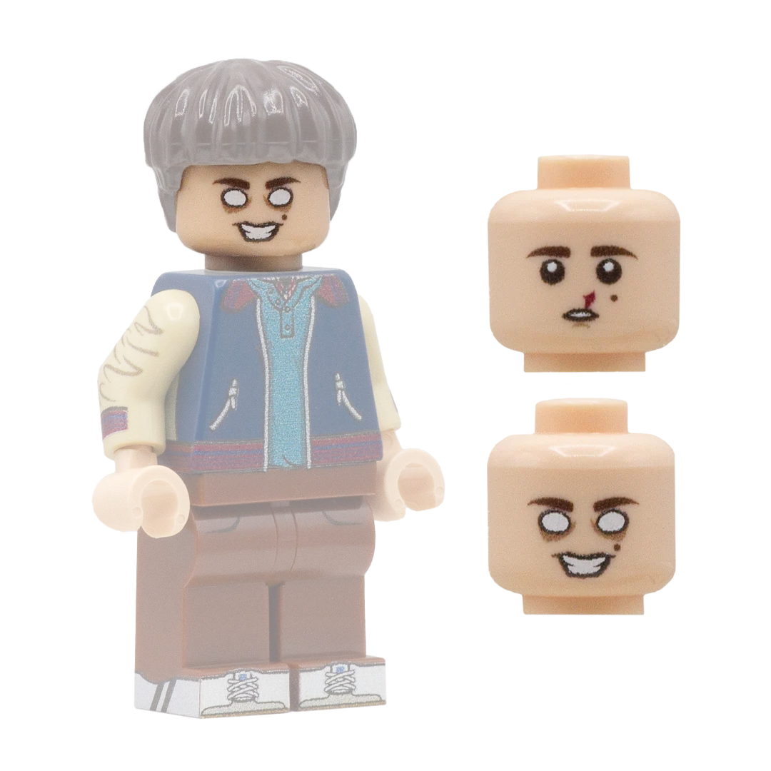 Alternative Will Head (Stranger Figs 5) - Custom Design Minifigure Head