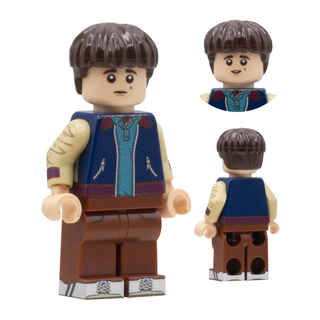 Alternative Will Head (Stranger Figs 5) - Custom Design Minifigure Head - Image 2