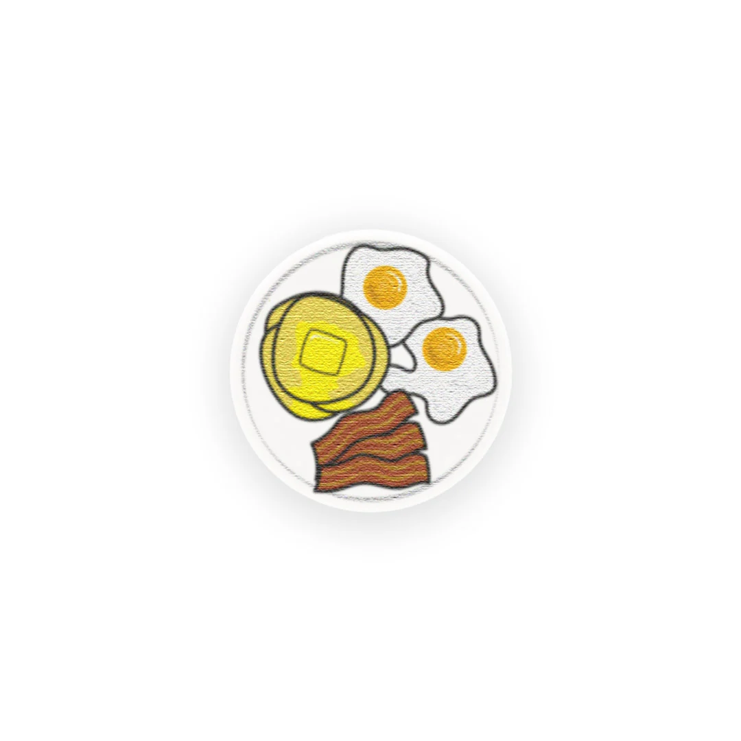 Pretend "American Breakfast" - Custom Design Tile