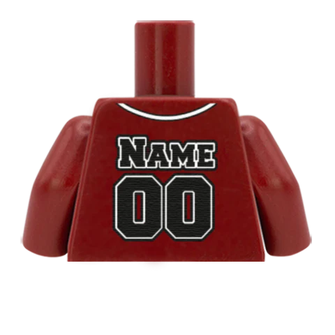 Arizona Diamondbacks (National League) - Custom Design Minifigure Torso - Image 7