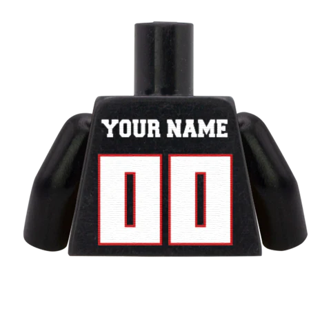 Atlanta Falcons (NFC) - Custom Design Minifigure Torso - Image 7