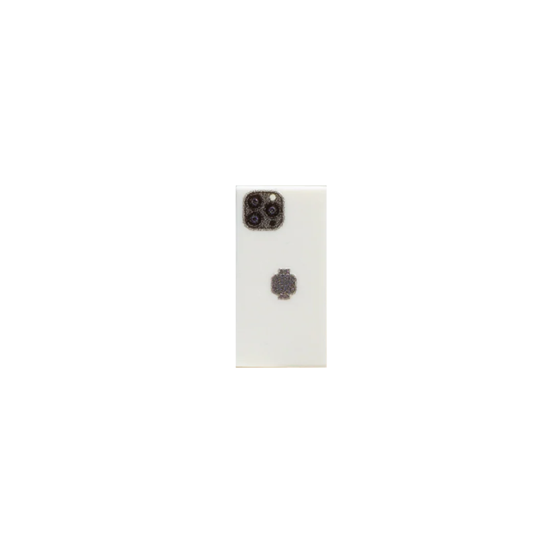 Back of Pretend Smartphone - Custom Design Tile (Various Colours) - Image 11