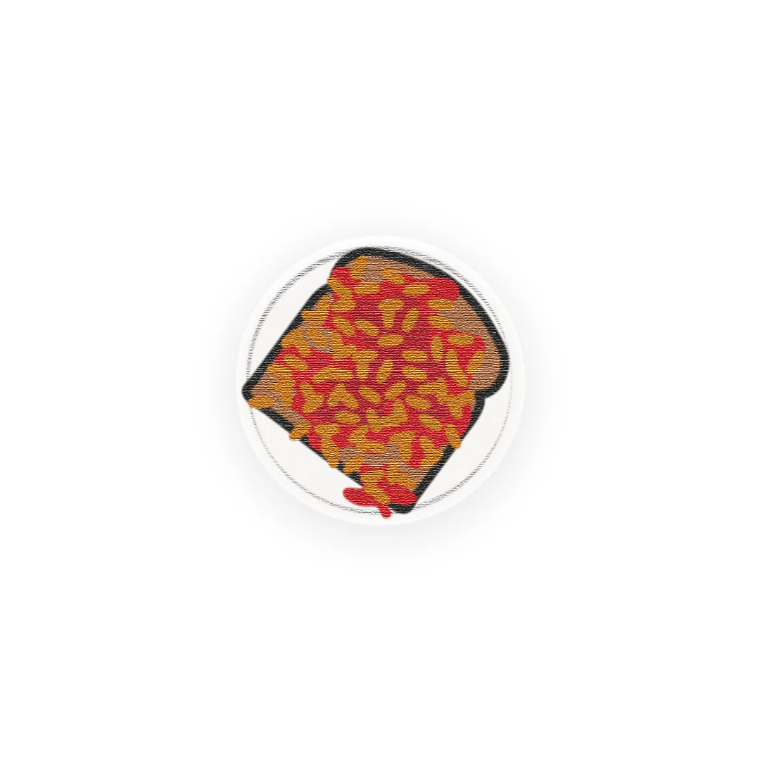 Pretend "Beans on Toast" - Custom Design Tile