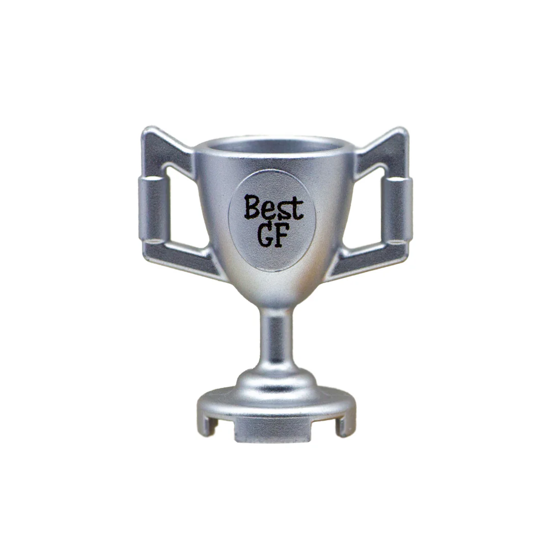 Best GF LEGO Large Silver Cup / Trophy - Minifigure Accessory