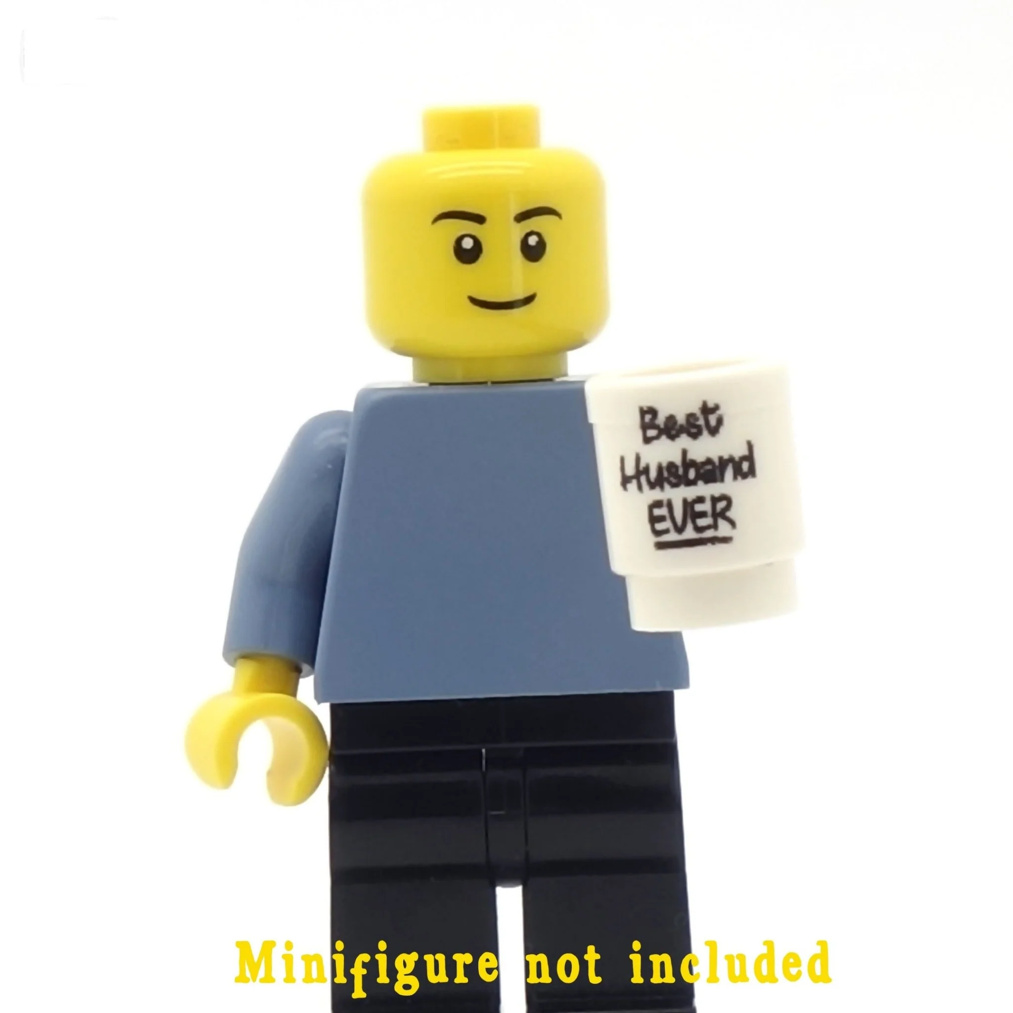 'Best Husband EVER' Mug - Custom Design Minifigure Mug - Image 2