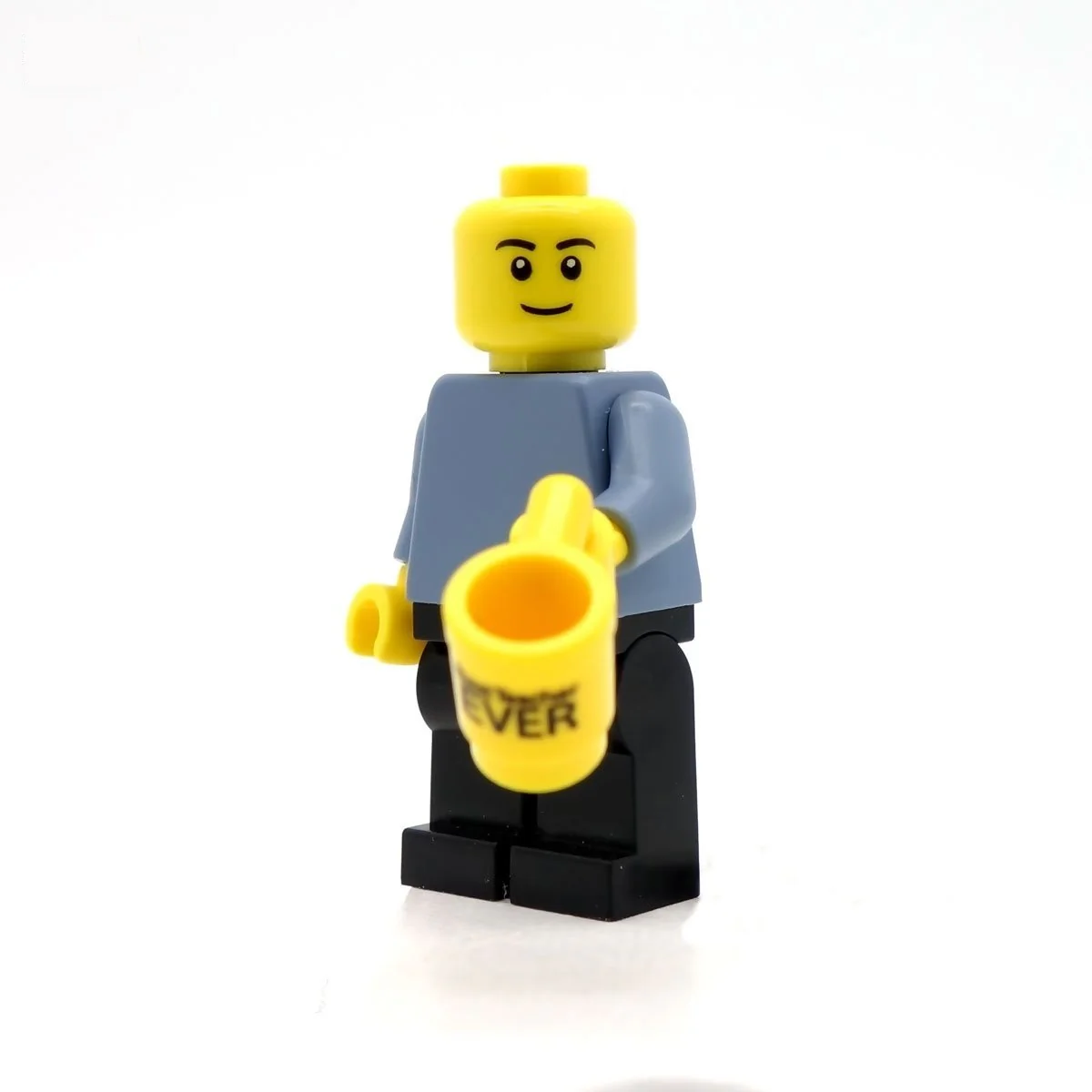 Best Teacher Ever Mug (Yellow) - Custom Design Minifigure Mug - Image 2