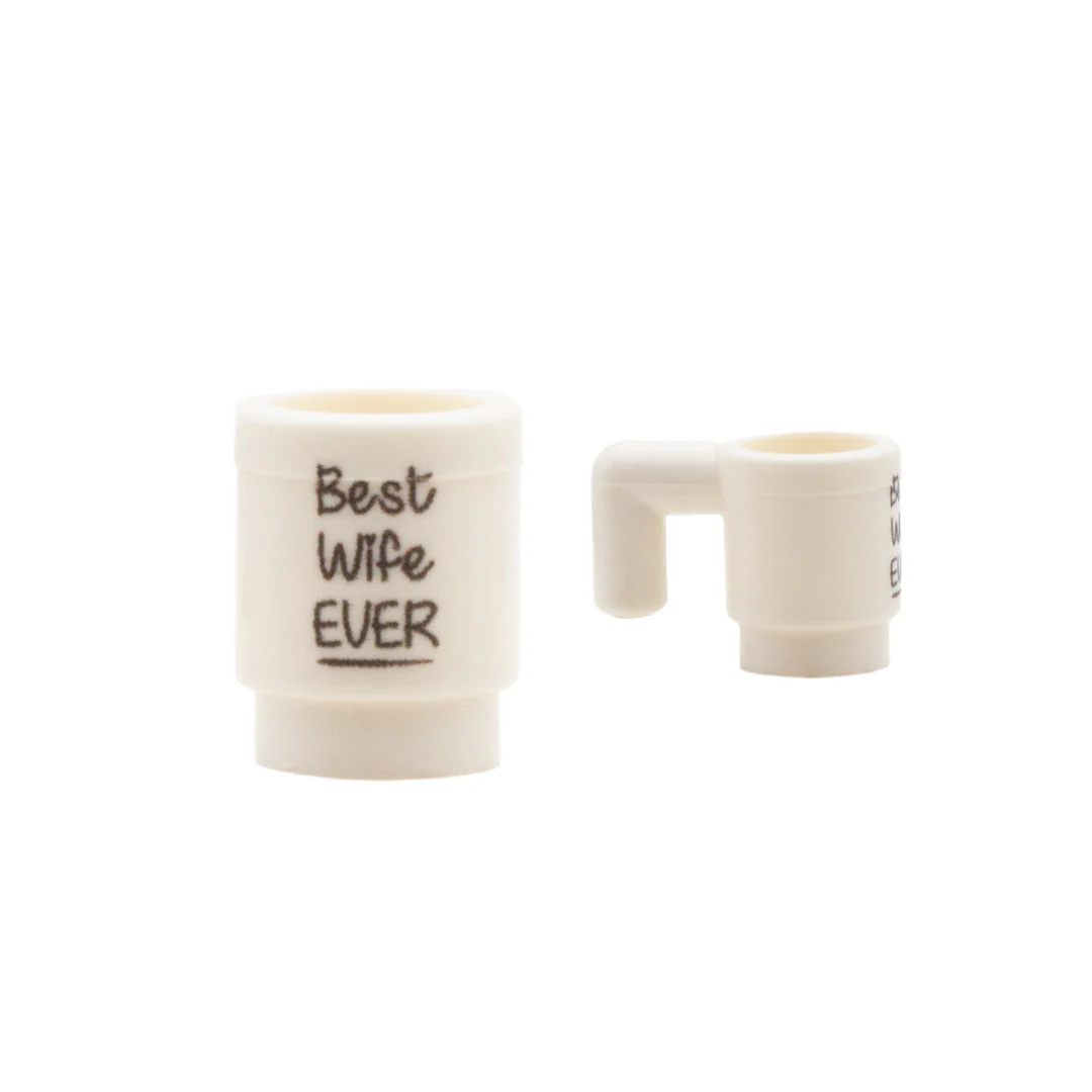 'Best Wife EVER' Mug - Custom Designed LEGO Piece