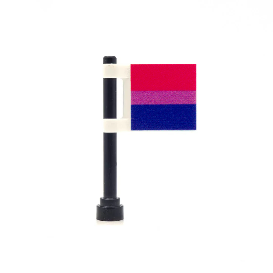 Custom Printed Bisexual Pride Flag - Custom LEGO Flag