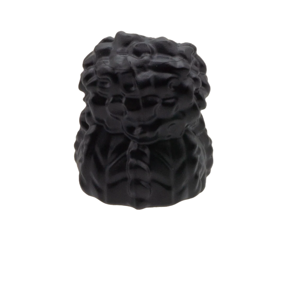 Black Braided Bun - LEGO Minifigure Hair - Image 3