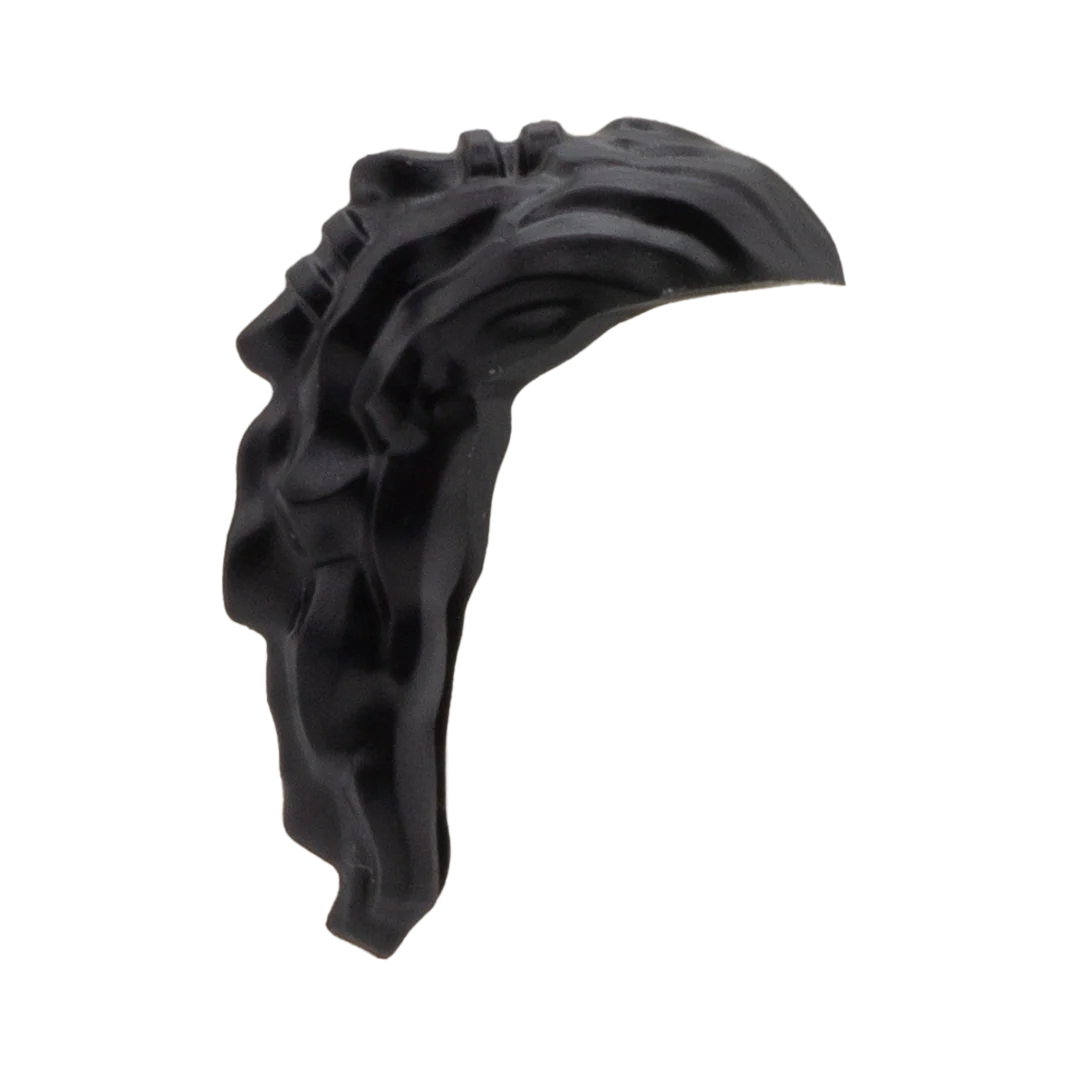 Black Braided Mohawk - LEGO Minifigure Hair - Image 2