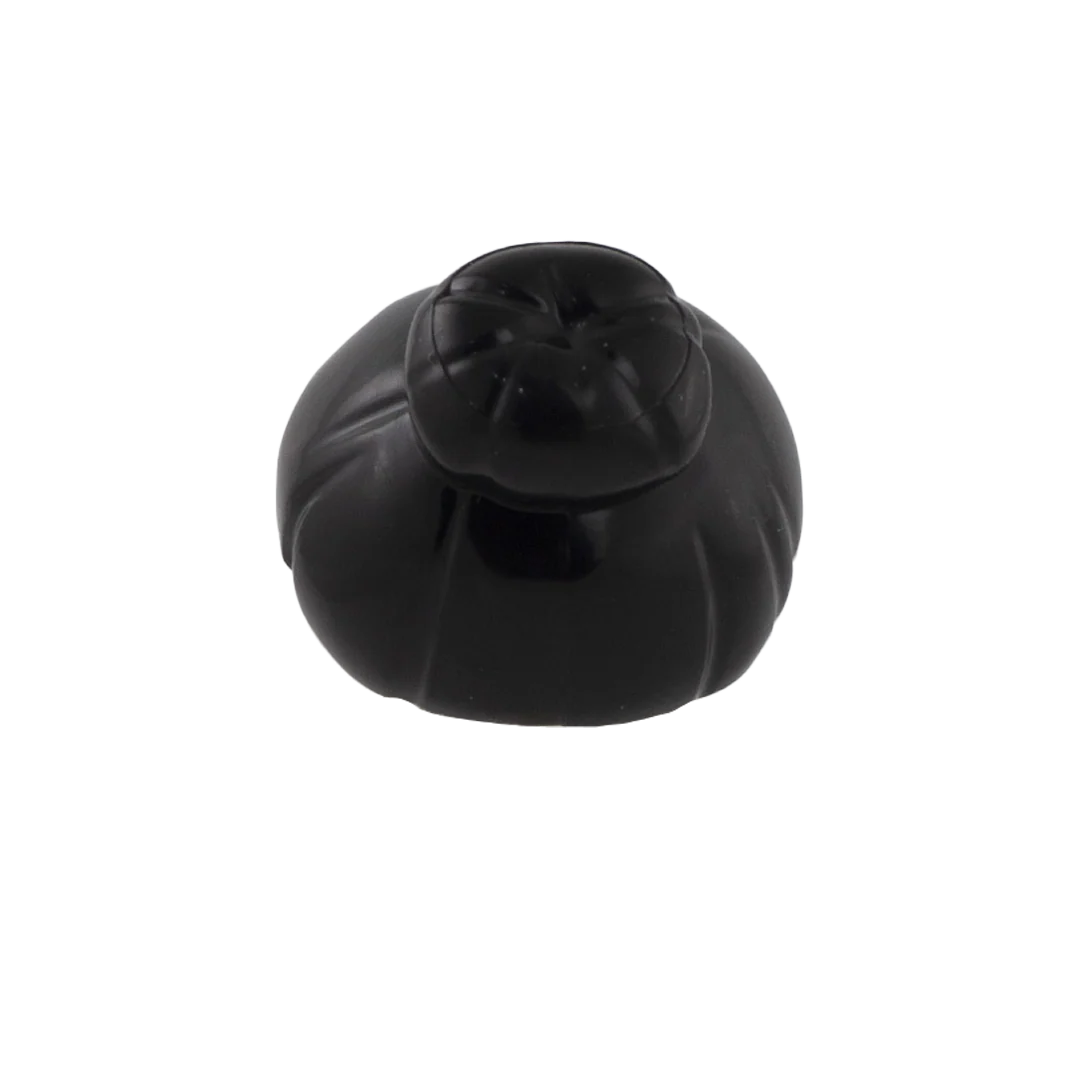 Black Bun - LEGO Minifigure Hair - Image 2