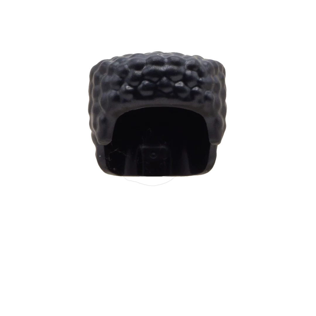 Black Flat Top Afro - LEGO Minifigure Hair