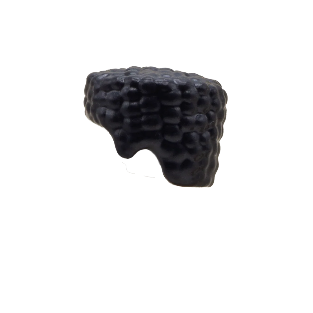 Black Flat Top Afro - LEGO Minifigure Hair - Image 3