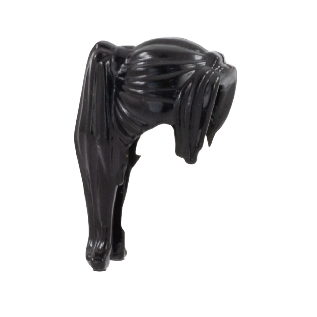 Black Long Ponytail - LEGO Minifigure Hair - Image 3