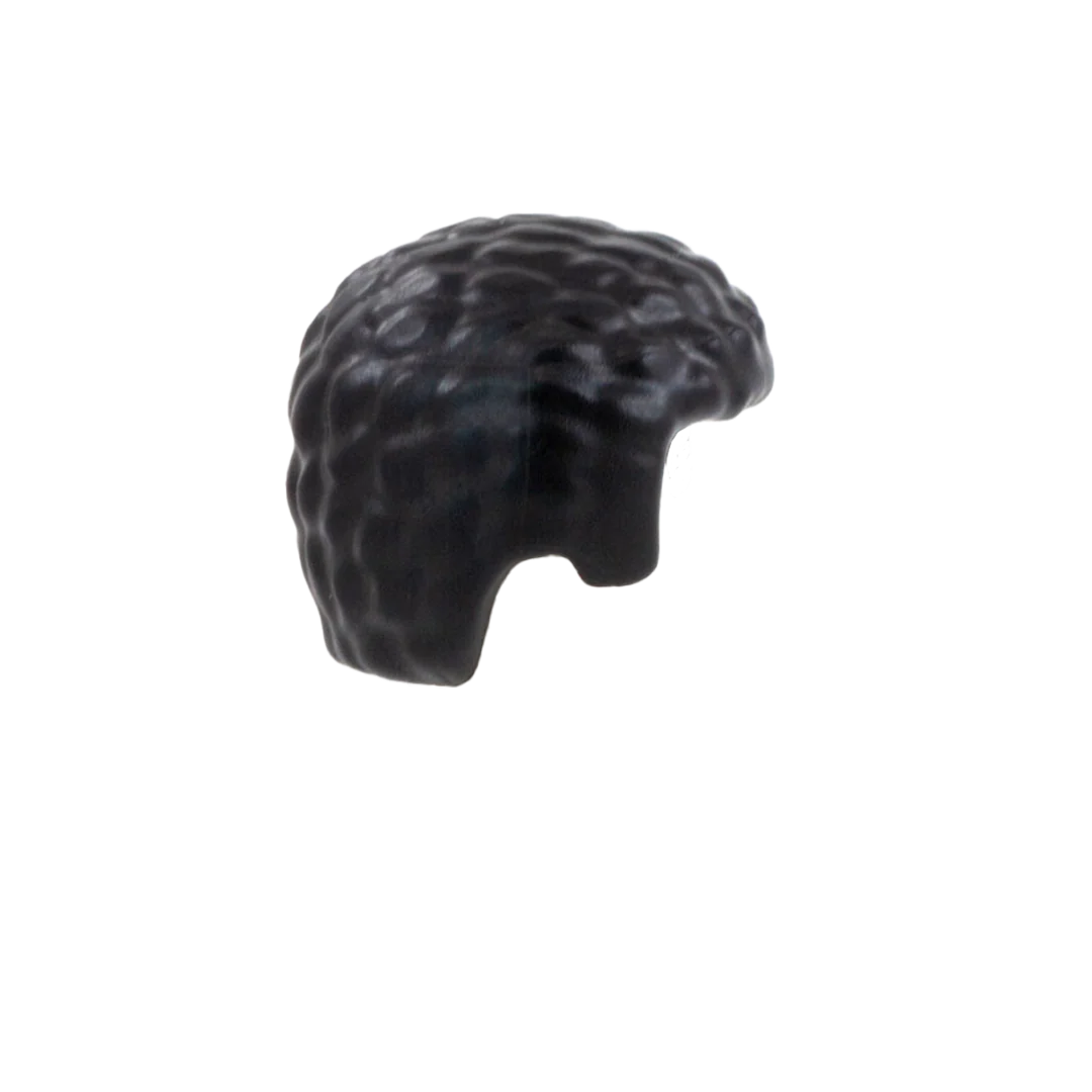 Black Short Afro - LEGO Minifigure Hair - Image 3