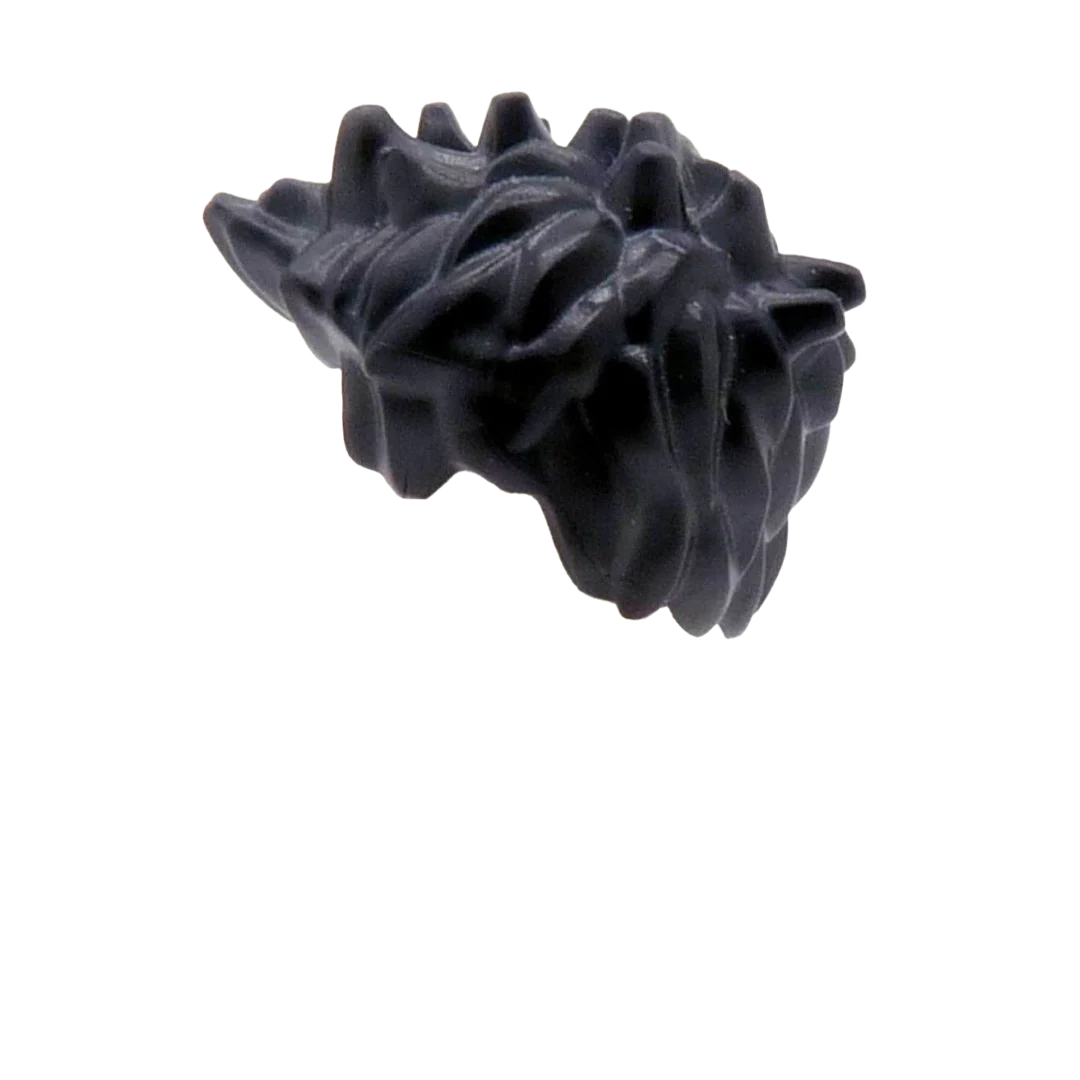 Black Spiky - LEGO Minifigure Hair - Image 3