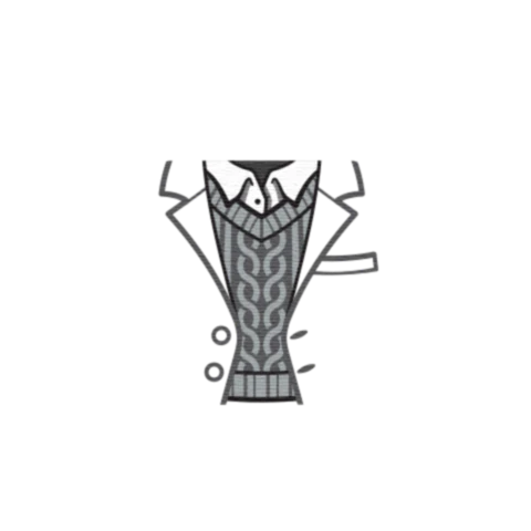 Open Blazer, Jumper and Shirt - Custom Design Minifigure Torso - Image 32