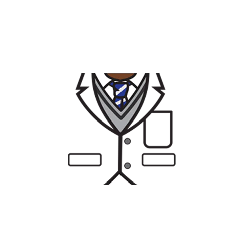 Blazer, Jumper and Striped Tie - Custom Design Minifigure Torso - Image 38