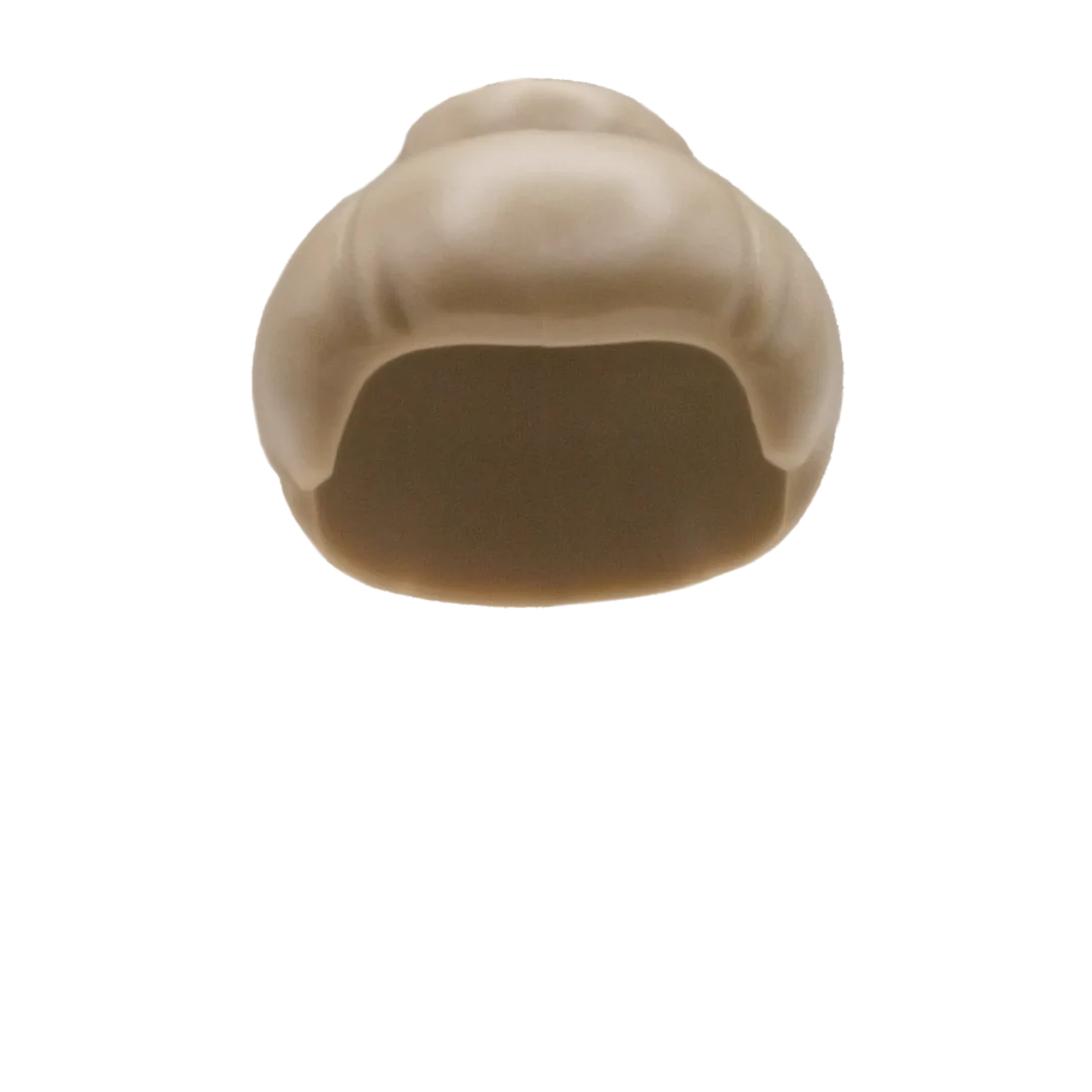 Dark Blonde Bun - LEGO Minifigure Hair