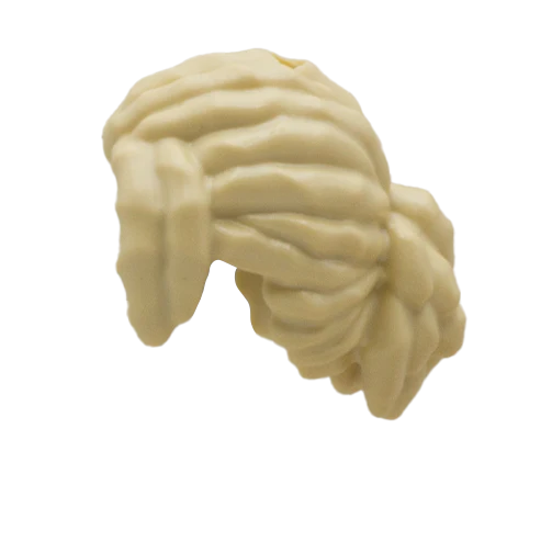 Blonde Locks, Short Ponytail - LEGO Minifigure Hair - Image 2