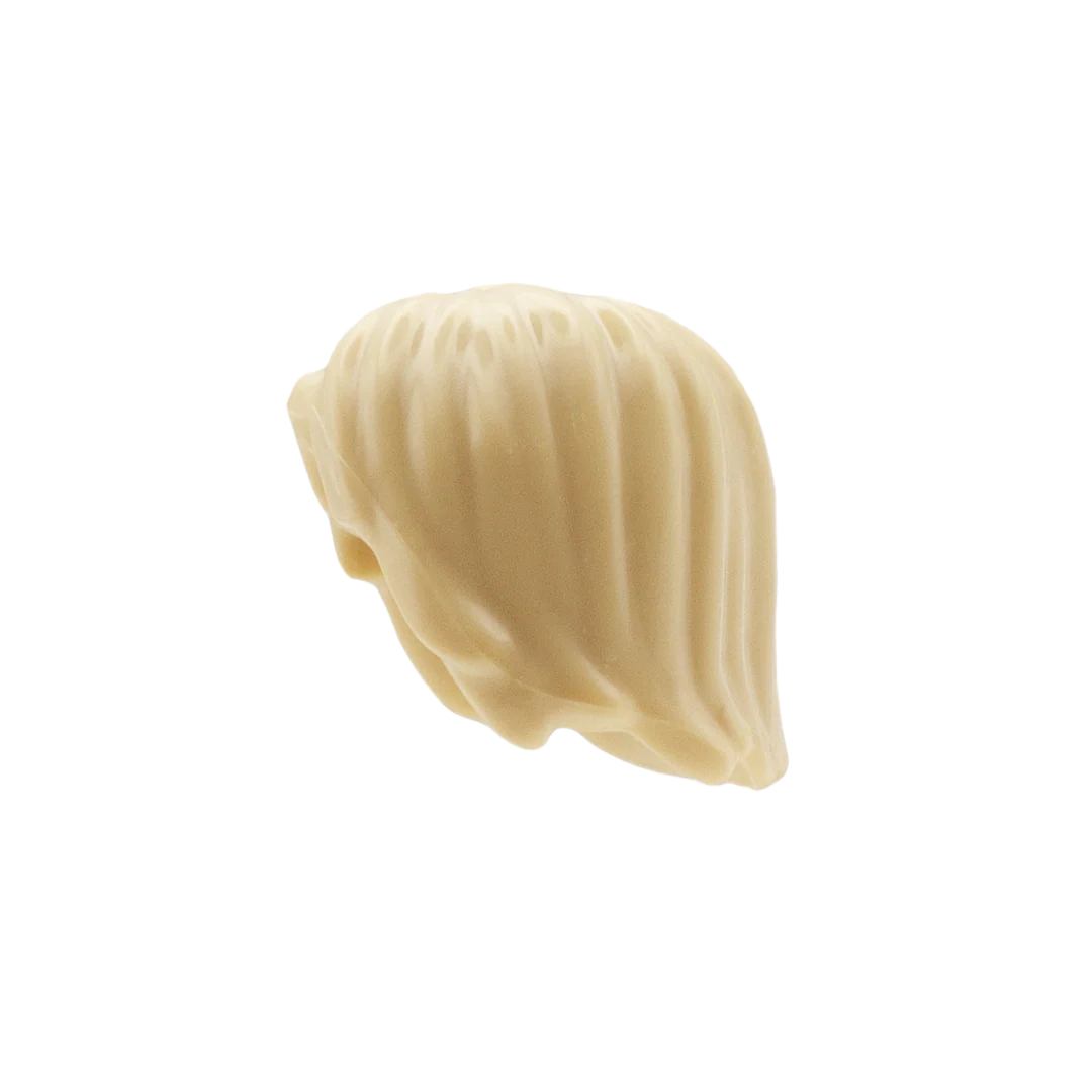Blonde Shaggy Hair - LEGO Minifigure Hair - Image 3