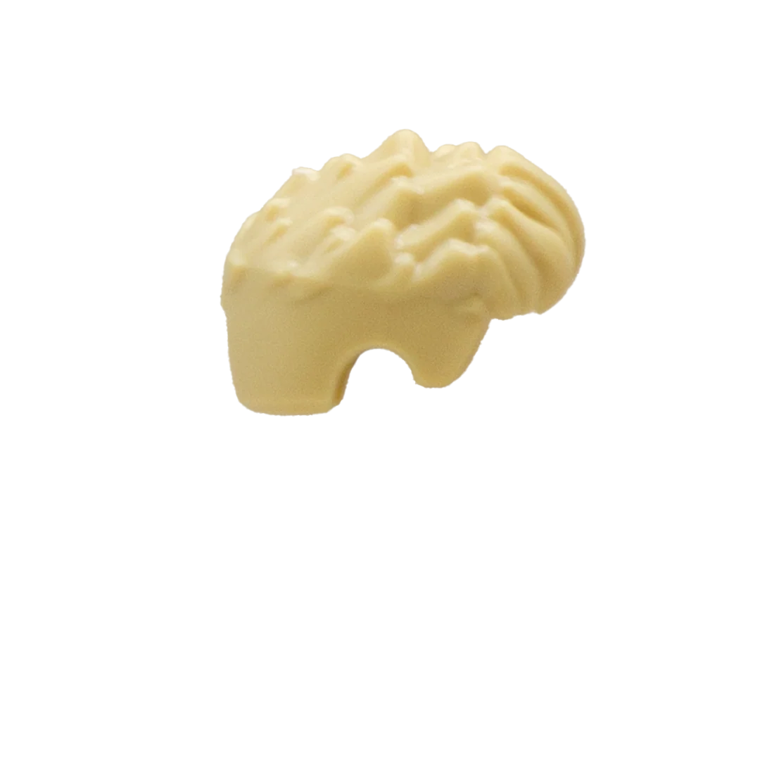 Blonde Spiked Quiff - LEGO Minifigure Hair - Image 2