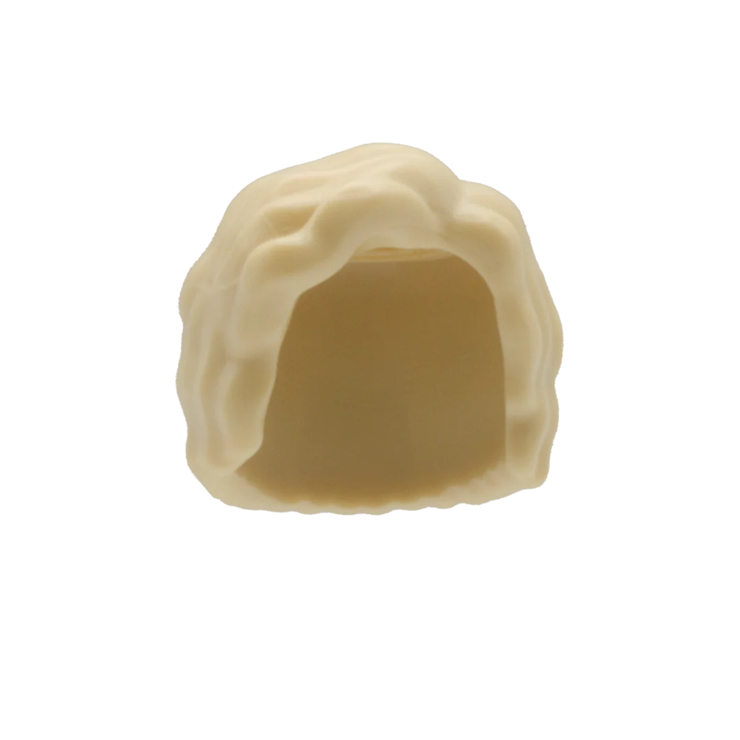 Blonde Wavy with Side Parting - LEGO Minifigure Hair