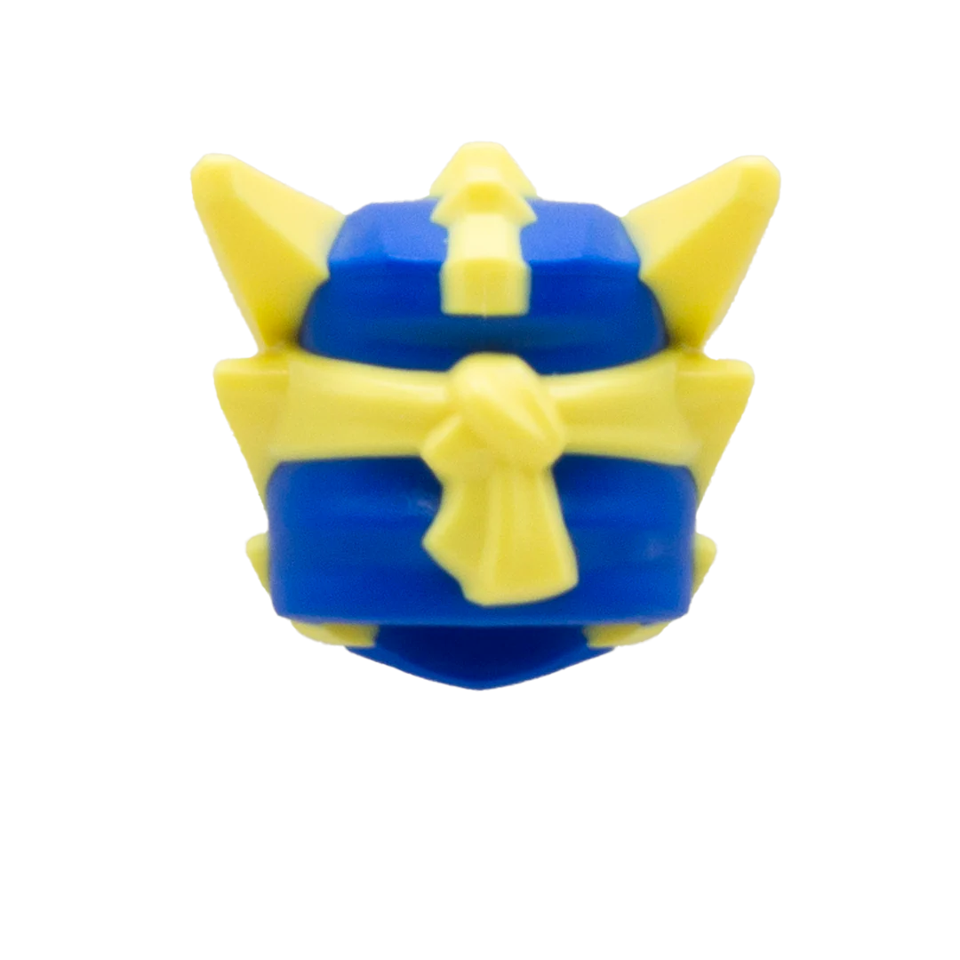 Blue/Pale Yellow Headgear (Jay in Dragon Form) - LEGO Ninjago Headgear - Image 2