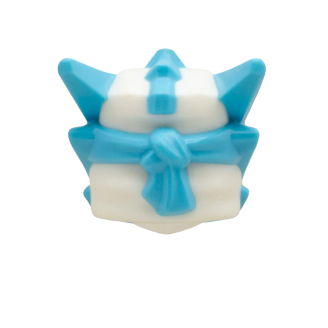 Blue/White Headgear (Zane in Dragon Form) - LEGO Ninjago Headgear - Image 2