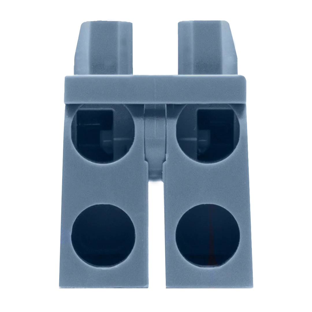Blue Grey Legs - LEGO Minifigure Legs - Image 2