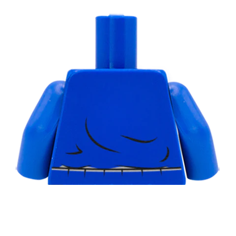Bomber Jacket Over Cable Knit - Custom Design Minifigure Torso - Image 43