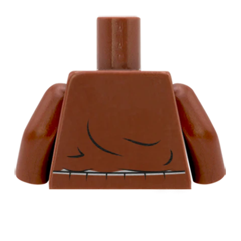 Bomber Jacket Over Cable Knit - Custom Design Minifigure Torso - Image 47