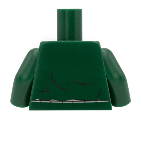 Bomber Jacket Over Cable Knit - Custom Design Minifigure Torso - Image 49