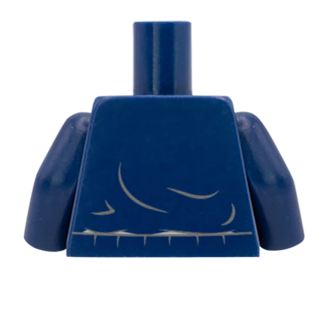 Bomber Jacket Over Cable Knit - Custom Design Minifigure Torso - Image 61