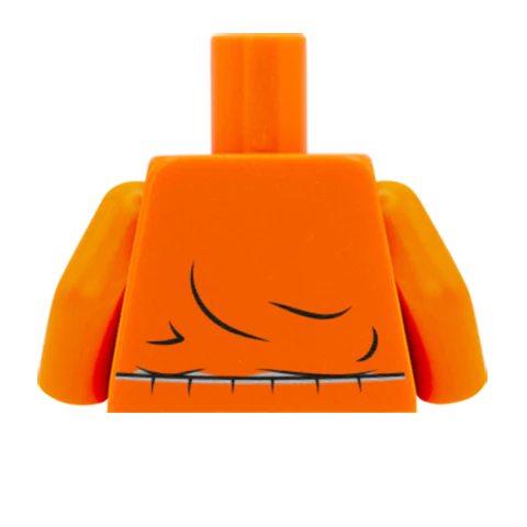 Bomber Jacket Over Cable Knit - Custom Design Minifigure Torso - Image 62