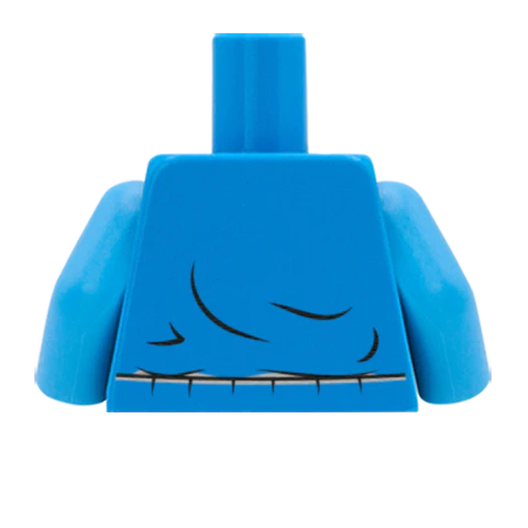 Bomber Jacket Over Cable Knit - Custom Design Minifigure Torso - Image 69
