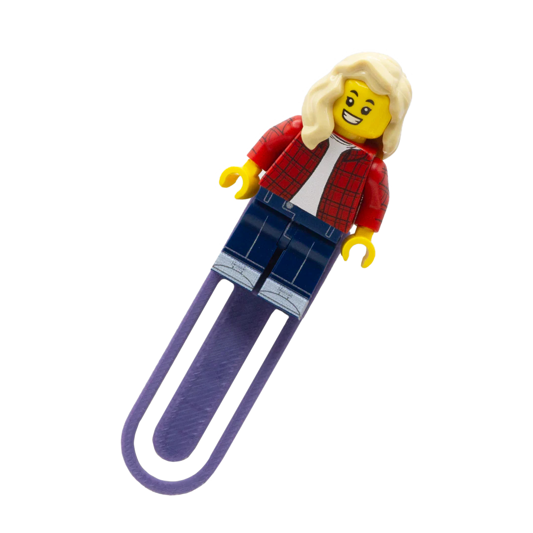 Bookmark Clip for a Minifigure - 3D Printed Minifigure Display - Image 6