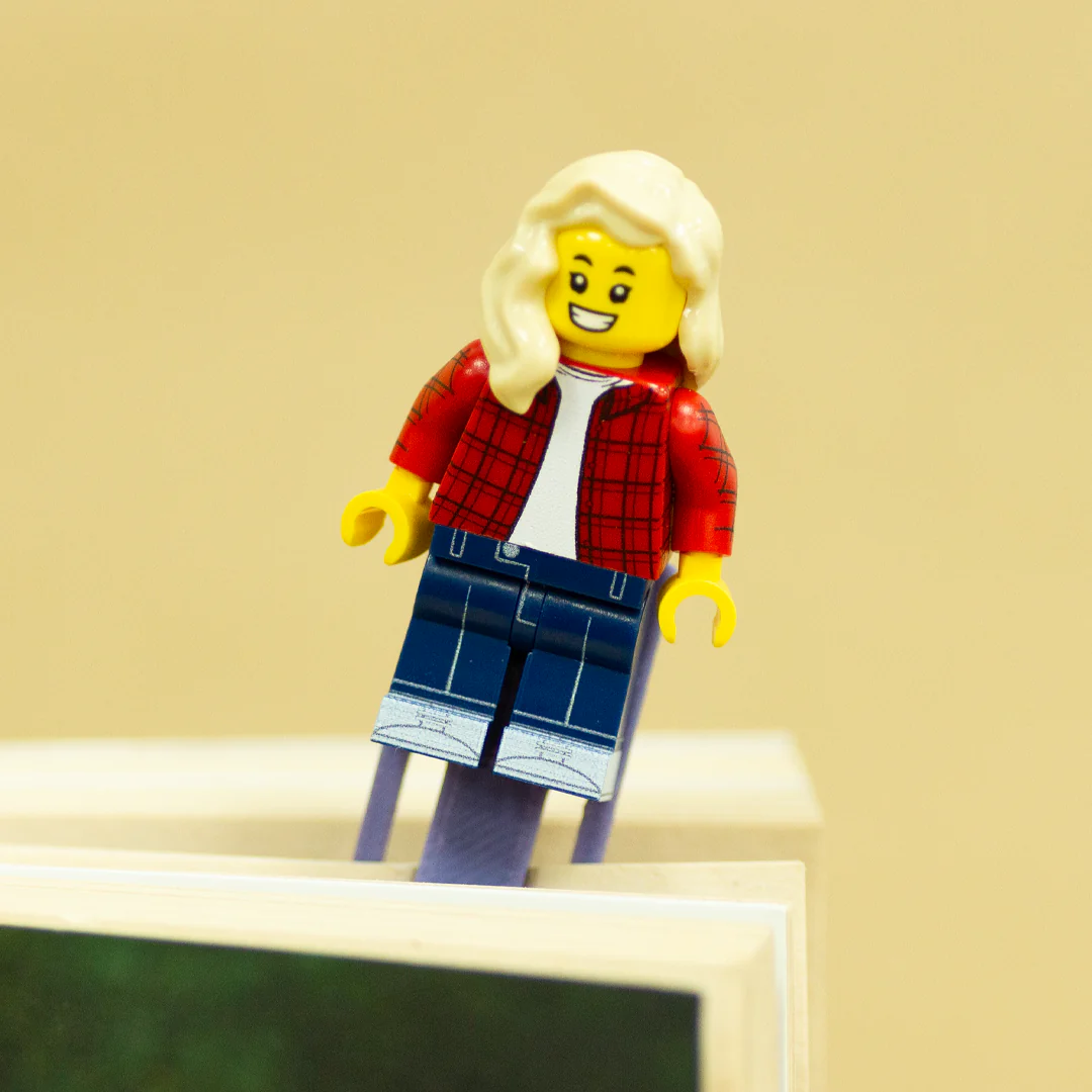 Bookmark Clip for a Minifigure - 3D Printed Minifigure Display - Image 7