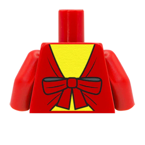 Bow Back Top - Custom Design Minifigure Torso - Image 44