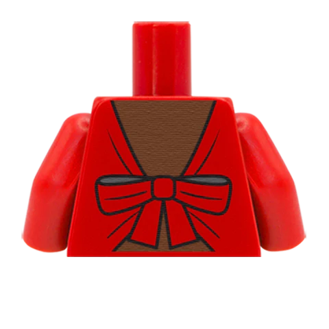 Bow Back Top - Custom Design Minifigure Torso - Image 48